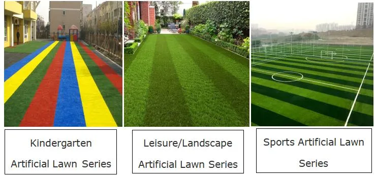 Premium Natural Green Leisure / Landscape Artificial Grass