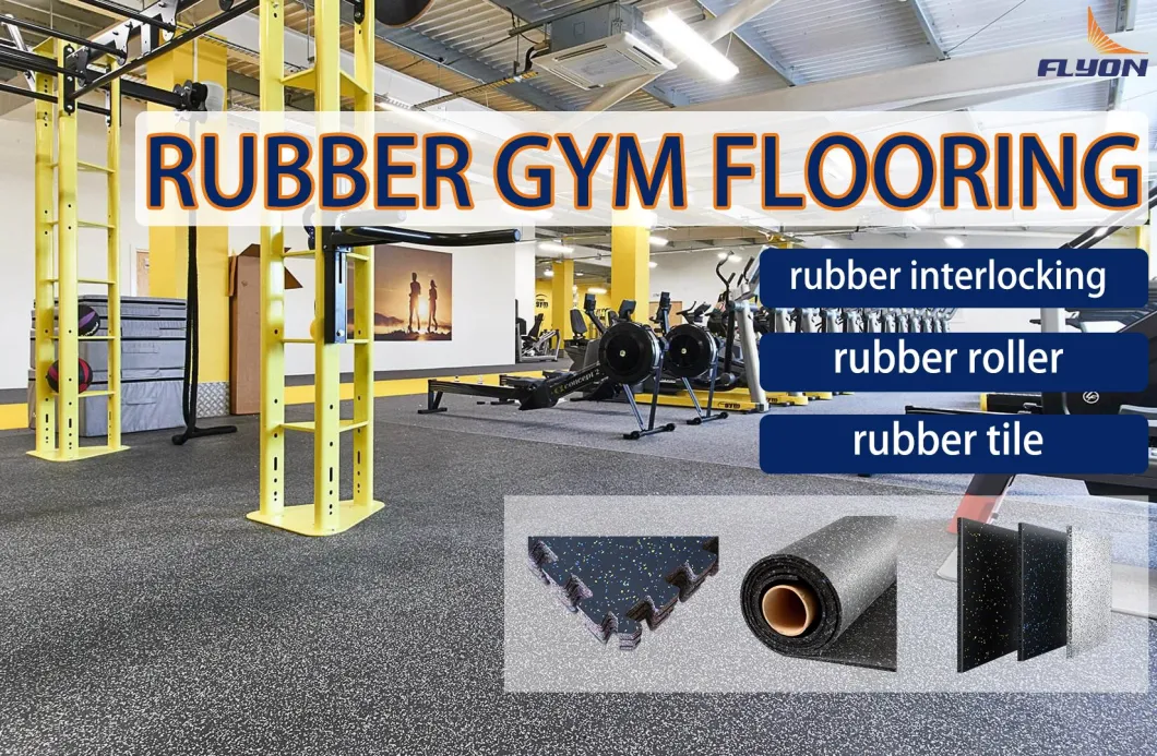 2023 China High Quality Rubber Gym Flooring Which Can Be Used for Gym