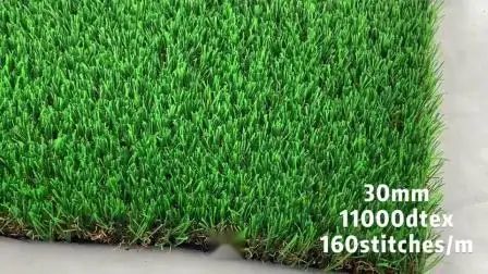 Gazon synthétique artificiel d'herbe de loisirs pour la décoration au sol de toit de piscine de jardin